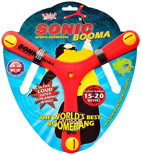 sonic booma sports boomerang